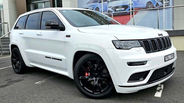 Used Jeep Grand Cherokee WK MY21 S-Limited Liverpool, 2021 Jeep Grand Cherokee WK MY21 S-Limited Bright White 8 Speed Sports Automatic Wagon