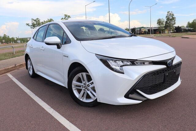 Pre-Owned Toyota Corolla ZWE211R Ascent Sport E-CVT Hybrid Palmerston, 2020 Toyota Corolla ZWE211R Ascent Sport E-CVT Hybrid Frosted White 10 Speed Constant Variable