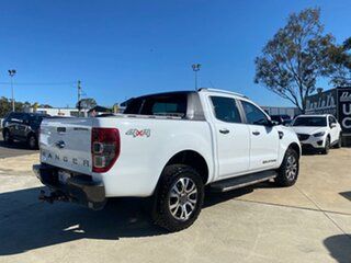 2017 Ford Ranger Wildtrak White Sports Automatic Double Cab Pick Up.