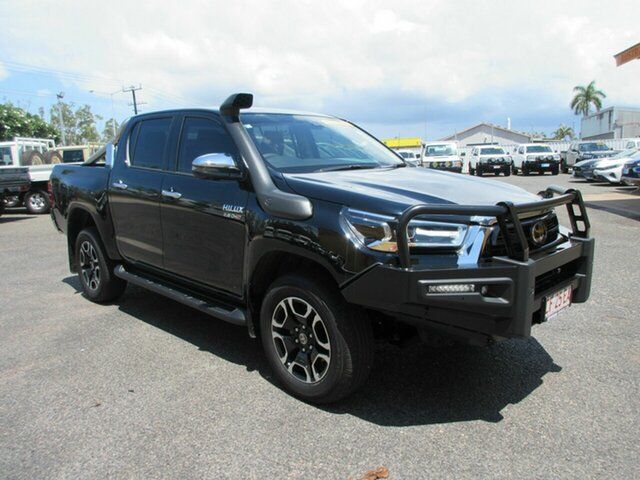 Used Toyota Hilux GUN126R SR5 Double Cab Winnellie, 2023 Toyota Hilux GUN126R SR5 Double Cab Black 6 Speed Sports Automatic Utility