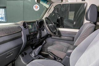 2021 Toyota Landcruiser 70 Series VDJ78R GXL Troop Carrier White 5 Speed Manual Wagon
