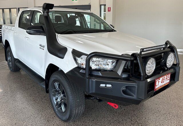 Used Toyota Hilux GUN126R SR Double Cab Winnellie, 2023 Toyota Hilux GUN126R SR Double Cab White 6 Speed Sports Automatic Utility