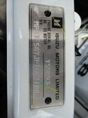 2022 Isuzu D-MAX RG MY23 SX Crew Cab White 6 Speed Sports Automatic Utility