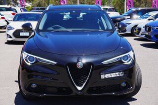 2018 Alfa Romeo Stelvio AWD Black 8 Speed Sports Automatic Wagon.