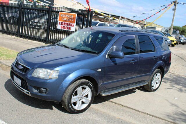 Used Ford Territory SY MkII TS Limited Edition (RWD) Hoppers Crossing, 2009 Ford Territory SY MkII TS Limited Edition (RWD) Blue 4 Speed Auto Seq Sportshift Wagon
