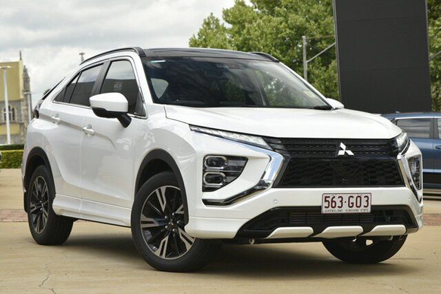 Demo Mitsubishi Eclipse Cross YB MY22 Exceed 2WD Toowoomba, 2022 Mitsubishi Eclipse Cross YB MY22 Exceed 2WD White 8 Speed Constant Variable Wagon