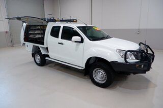 2016 Isuzu D-MAX MY15 SX Space Cab White 5 Speed Sports Automatic Cab Chassis