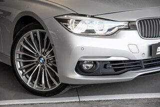 2018 BMW 3 Series F30 LCI 330i Luxury Line Glacier Silver 8 Speed Sports Automatic Sedan