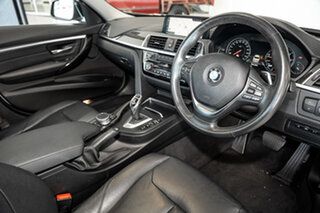2018 BMW 3 Series F30 LCI 330i Luxury Line Glacier Silver 8 Speed Sports Automatic Sedan.
