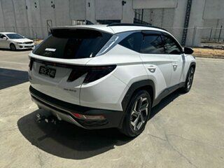 2022 Hyundai Tucson NX4.V1 MY22 Highlander AWD White Cream 8 Speed Sports Automatic Wagon