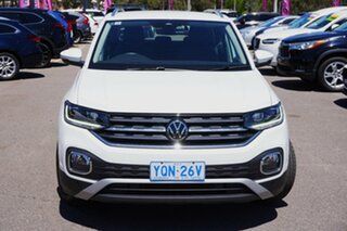 2021 Volkswagen T-Cross C11 MY21 85TSI DSG FWD Style Pure White 7 Speed Sports Automatic Dual Clutch.
