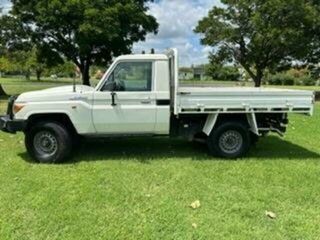 2017 Toyota Landcruiser VDJ79R MY18 Workmate (4x4) 5 Speed Manual Cab Chassis