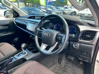 2018 Toyota Hilux GUN126R SR5 Double Cab White 6 Speed Sports Automatic Utility