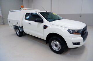 2016 Ford Ranger PX MkII XL Hi-Rider White 6 Speed Sports Automatic Cab Chassis.