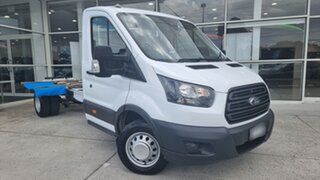 2019 Ford Transit VO 2018.75MY 470E White 6 Speed Manual Single Cab Cab Chassis.