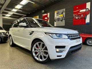 2017 Land Rover Range Rover Sport L494 HSE Dynamic White Sports Automatic Wagon.