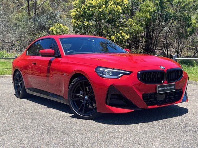 Used BMW 2 Series G42 220i Steptronic M Sport Brookvale, 2022 BMW 2 Series G42 220i Steptronic M Sport Melbourne Red 8 Speed Sports Automatic Coupe