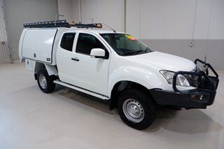 2016 Isuzu D-MAX MY15 SX Space Cab White 5 Speed Sports Automatic Cab Chassis.