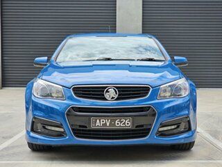 2014 Holden Commodore VF MY14 SV6 Blue 6 Speed Sports Automatic Sedan.