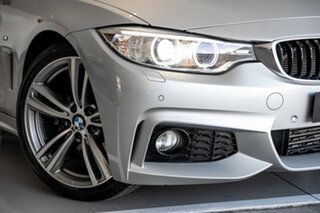 2014 BMW 4 Series F36 428i Gran Coupe M Sport Glacier Silver 8 Speed Sports Automatic Hatchback