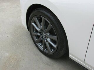 2023 Mazda 3 BP2H7A G20 SKYACTIV-Drive Evolve White 6 Speed Sports Automatic Hatchback