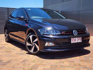 2019 Volkswagen Polo AW MY20 GTI DSG Black 6 Speed Sports Automatic Dual Clutch Hatchback.