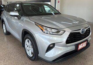 2021 Toyota Kluger Axuh78R GX eFour Silver 6 Speed Constant Variable Wagon Hybrid.