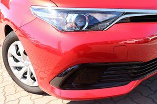 2015 Toyota Corolla ZRE182R Ascent S-CVT Red/cert 7 Speed Constant Variable Hatchback