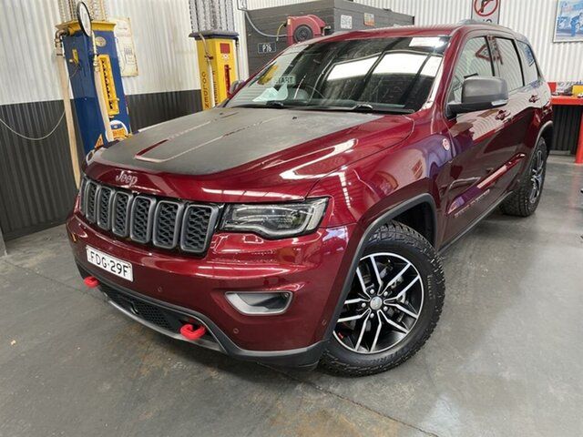Used Jeep Grand Cherokee WK MY18 Trailhawk (4x4) McGraths Hill, 2018 Jeep Grand Cherokee WK MY18 Trailhawk (4x4) Red 8 Speed Automatic Wagon
