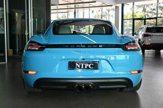 2017 Porsche 718 982 MY18 Cayman PDK Blue 7 Speed Auto Sportshift Coupe