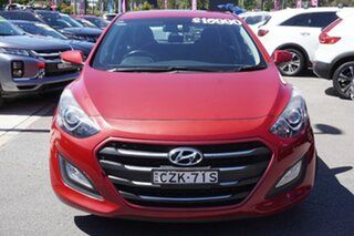 2015 Hyundai i30 GD3 Series II MY16 Active X Red 6 Speed Sports Automatic Hatchback