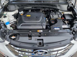 2013 Hyundai Santa Fe DM Elite CRDi (4x4) White 6 Speed Automatic Wagon
