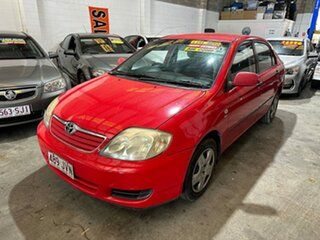 2006 Toyota Corolla ZZE122R 5Y Ascent Red 4 Speed Automatic Hatchback