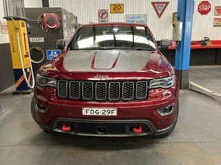 2018 Jeep Grand Cherokee WK MY18 Trailhawk (4x4) Red 8 Speed Automatic Wagon