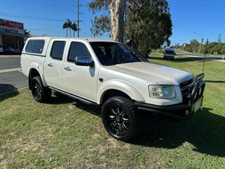 2007 Ford Ranger PJ XL Crew Cab Pearl White 5 Speed Automatic Utility