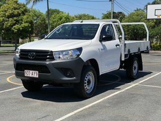 2020 Toyota Hilux GUN135R Workmate 4x2 Hi-Rider White 6 Speed Manual Cab Chassis