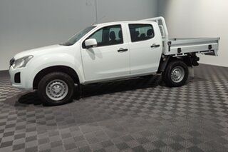 2017 Isuzu D-MAX MY17 SX Crew Cab White 6 speed Automatic Cab Chassis