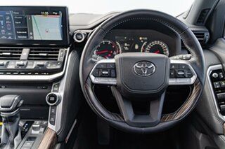 2022 Toyota Landcruiser FJA300R Sahara Black 10 Speed Sports Automatic Wagon