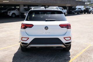 2023 Volkswagen T-ROC D11 MY23 110TSI Style Pure White/black (0qa1) 8 Speed Sports Automatic Wagon