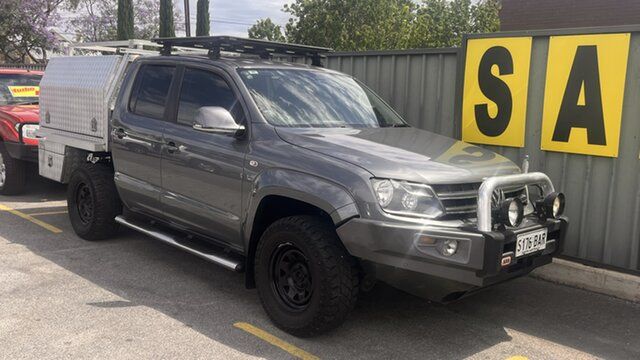 Used Volkswagen Amarok 2H MY13 TDI420 Ultimate (4x4) Prospect, 2013 Volkswagen Amarok 2H MY13 TDI420 Ultimate (4x4) Grey Metallic 8 Speed Automatic