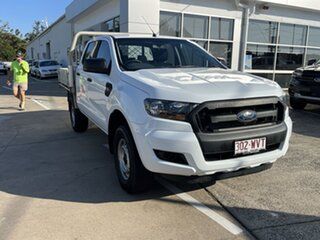 2016 Ford Ranger PX MkII XL Hi-Rider White 6 Speed Sports Automatic Cab Chassis.