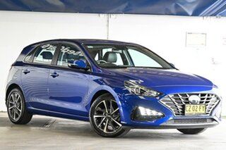 2020 Hyundai i30 PD2 MY20 Active Blue 6 Speed Sports Automatic Hatchback.
