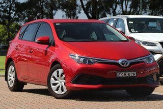 2015 Toyota Corolla ZRE182R Ascent S-CVT Red/cert 7 Speed Constant Variable Hatchback