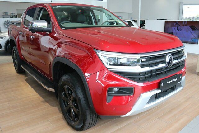 New Volkswagen Amarok NF MY23 TDI600 4MOTION Perm Style Port Melbourne, 2023 Volkswagen Amarok NF MY23 TDI600 4MOTION Perm Style Deep Red 10 Speed Automatic Utility