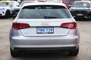 2014 Audi A3 8V Attraction Sportback S Tronic Silver 7 Speed Sports Automatic Dual Clutch Hatchback