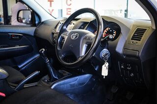 2014 Toyota Hilux KUN16R MY14 SR Double Cab 4x2 White 5 Speed Manual Utility