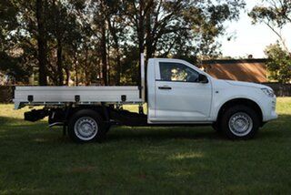 2023 Isuzu D-MAX RG MY23 SX 4x2 High Ride Mineral White 6 Speed Manual Cab Chassis