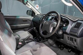 2013 Toyota Hilux KUN26R MY12 SR (4x4) Blue 5 Speed Manual Dual Cab Pick-up