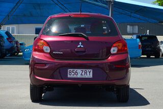 2016 Mitsubishi Mirage LA MY16 LS Red 1 Speed Constant Variable Hatchback