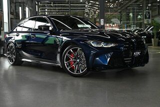 2021 BMW M3 G80 Competition M Steptronic Blue 8 Speed Sports Automatic Sedan.